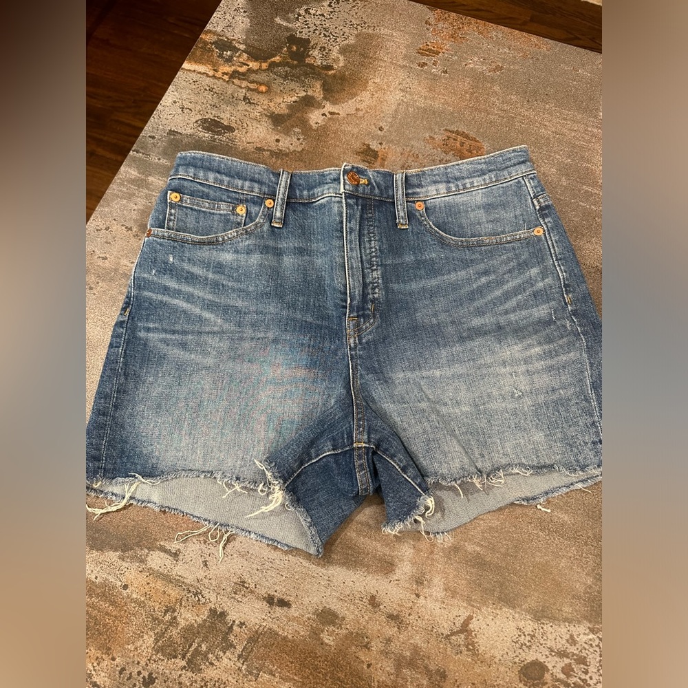 Madewell cutoff jean shorts